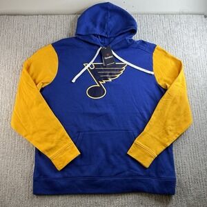 NEW St Louis Blues Fanatics Hoodie Men's Size XXL NHL Hockey